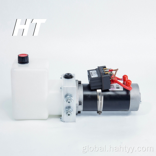 hydraulic power unit for electric cleaning truck